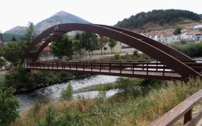 Puente 37,2 m x 2 m en Cervera de Pisuerga, Palencia (3003)