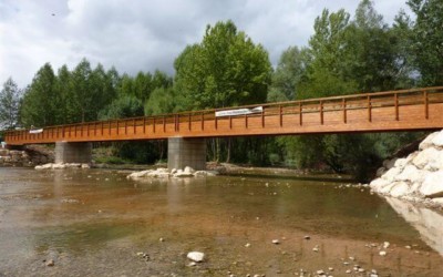 1600 – Puente de 62,70 x 2,50 m en Cardeñajimeno