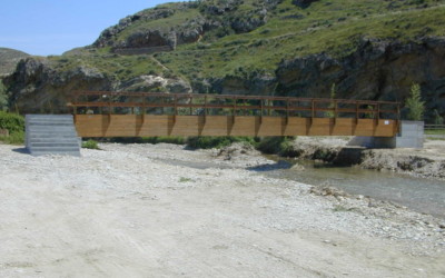 1834 – Puente de 20,50 x 2,00 m en Aguilar del Río Alhama