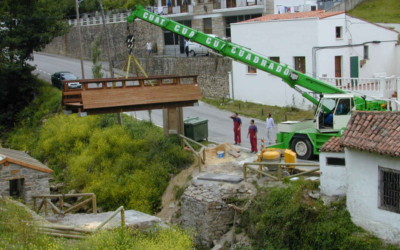 1953 – Pasarela de 6,70 x 2,00 m en Tazones