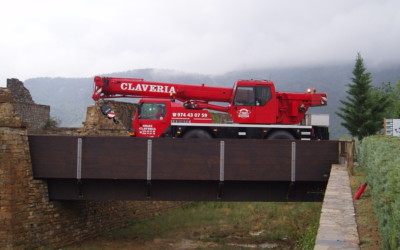 2091 – Puente 24,00 x 4,00 m para el acceso del Castillo de Ainsa